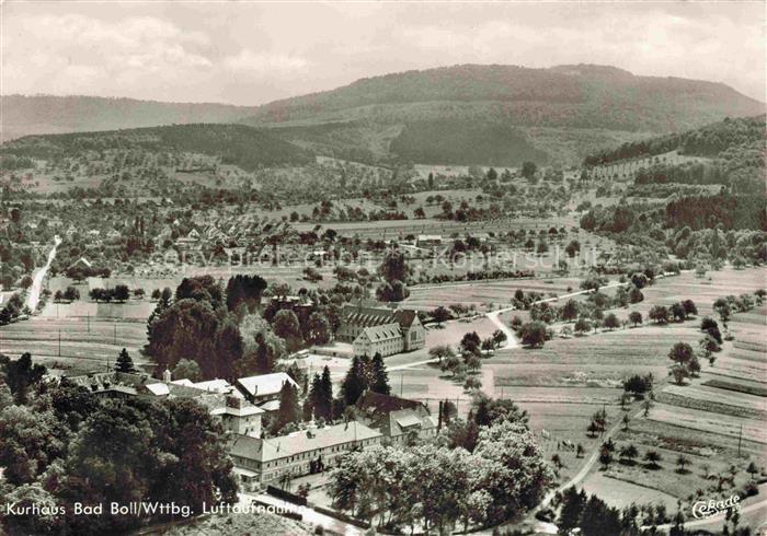 BAD BOLL  Goeppingen BW Fliegeraufnahme