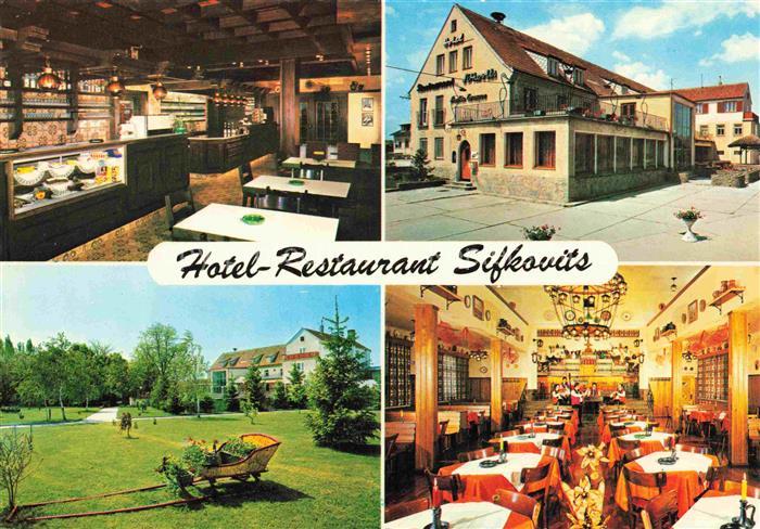 Rust am See Neusiedlersee Burgenland AT Hotel Restaurant Sifkovitz Gastraum Gart