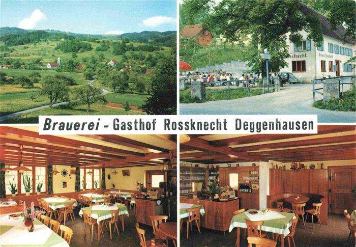 Deggenhausen Deggenhausertal Bodenseekreis BW Panorama Brauerei Gasthof Rossknec