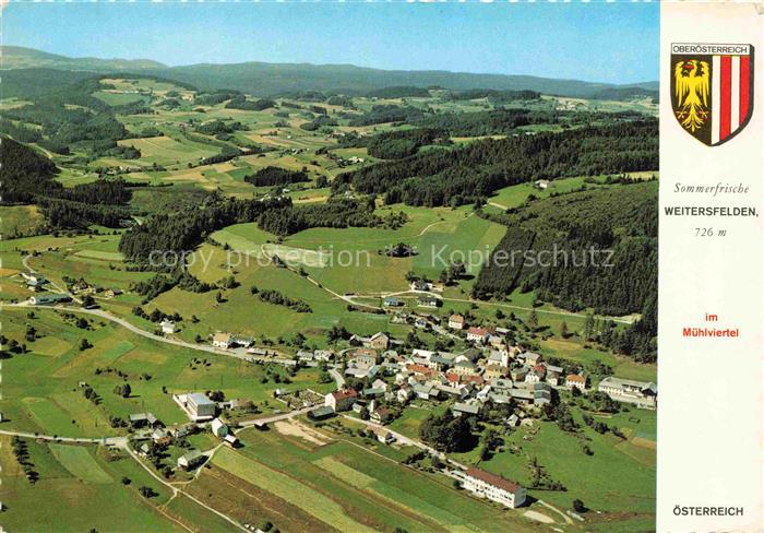 Weitersfelden Muehlviertel Oberoesterreich AT Panorama Sommerfrische