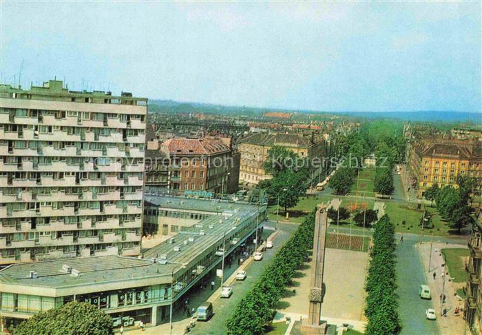SZCZECIN Stettin Pommern PL Piac Zolnierza Polskiego Denkmal