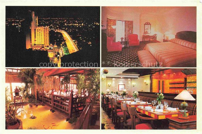 New Delhi India Hotel Inter-Continental at night Restaurant