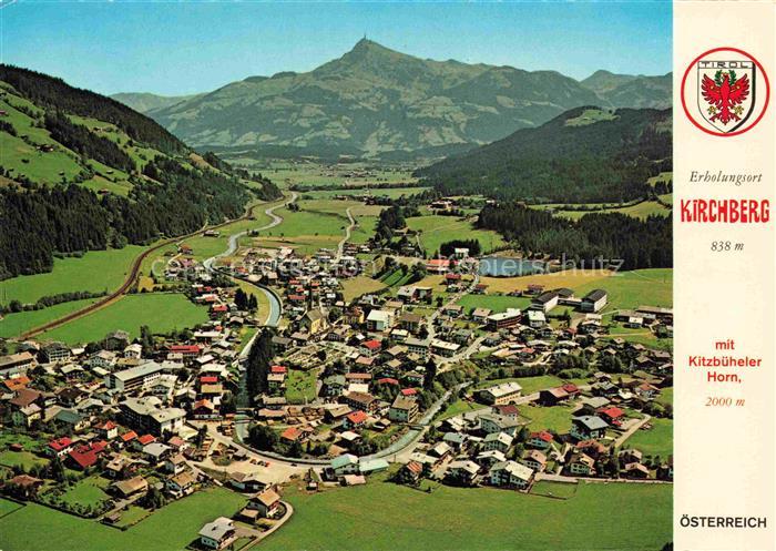 Kirchberg Tirol AT Panorama Blick gegen Kitzbueheler Horn