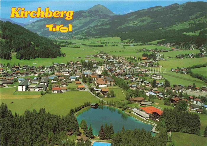 Kirchberg Tirol AT Panorama Kitzbueheler Alpen
