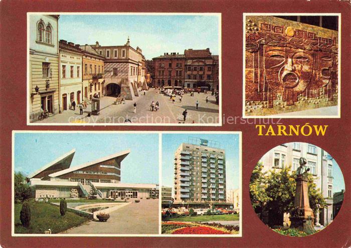 TARNOW OPOLSKI Tarnau PL Marktplatz Ludwik-Solski-Theater Fassade Kulturzentrum