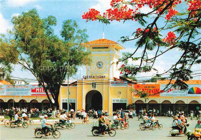 HOCHIMINH-CITY Saigon Vietnam The Ben Thanh Market