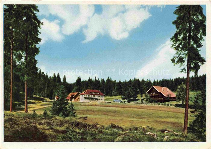 Gernsbach Murgtal BW Kurhaus Kaltenbrunn und Nebenhaus