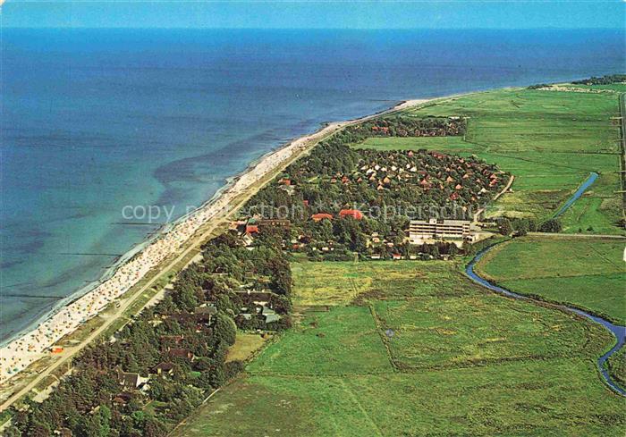 Kalifornien Ostseebad Schleswig-Holstein Fliegeraufnahme