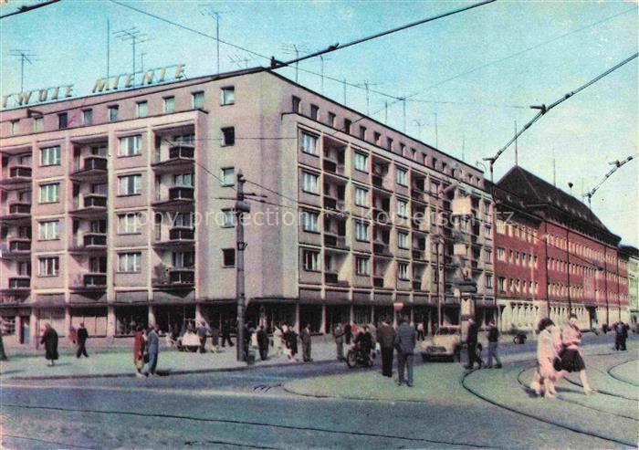 SZCZECIN Stettin Pommern PL Skrzyzowanie Alei Wyzwolenia i placu Zolnierza Polsk