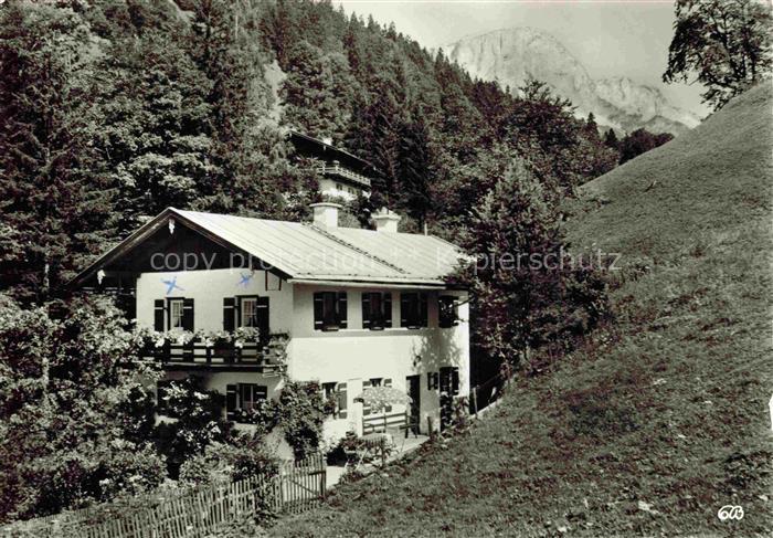 Maria Gern Berchtesgaden Bayern Schoenfeldspitzhaeusl