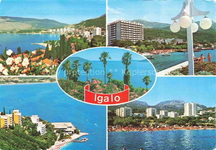 Igalo HERCEG NOVI Hercegnovi Montenegro Teilansichten Hotels Strand