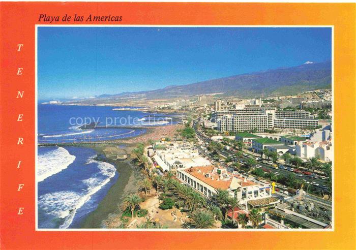 Playa de las Americas Arona Tenerife Islas Canarias ES Kuestenpanorama
