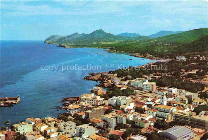 Cala Ratjada Balleares Mallorca ES Vista parcial aérea