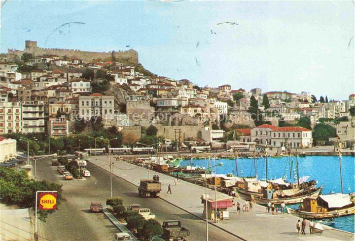 Kavala Cavala Greece Vue de la ville et le port