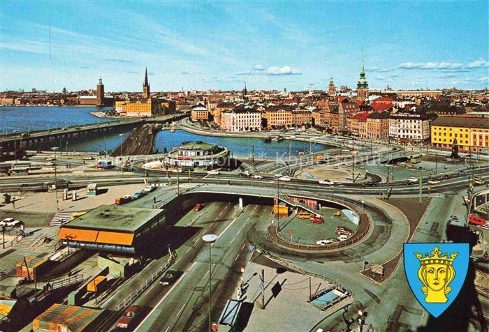 STOCKHOLM  Sweden Slussen och Gamia sta'n