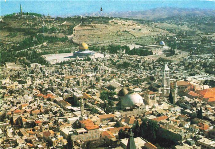 Jerusalem  Yerushalayim Israel Stadtpanorama