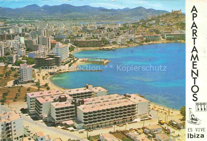 Figueretas Ibiza ES Apartamentos Lido vista aérea