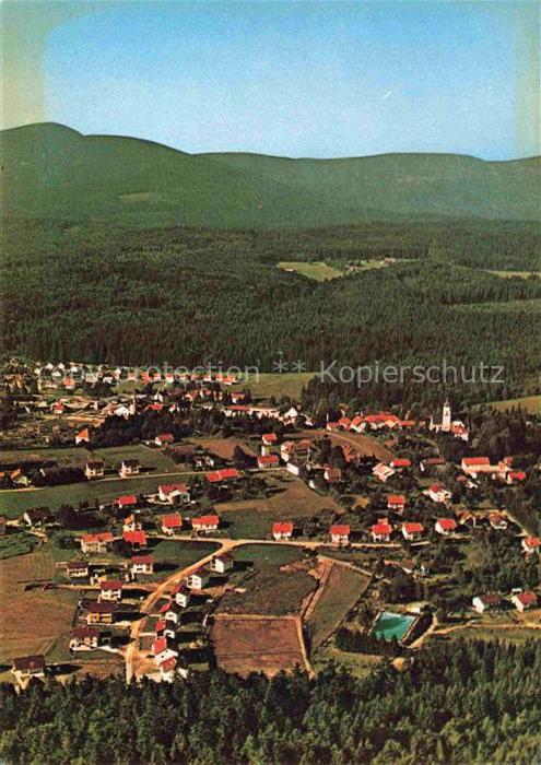 Spiegelau Freyung-Grafenau Bayern Panorama Erholungsort Tor zum Deutschen Nation