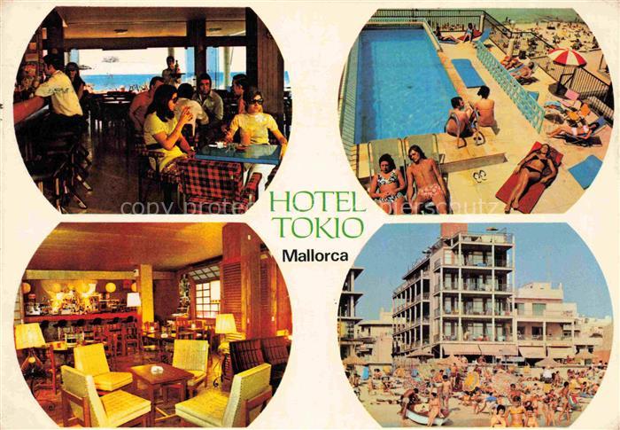El Arenal Mallorca ES Hotel Tokio Restaurant Swimming Pool Strand