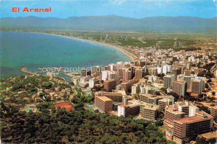 El Arenal Mallorca ES Kuestenpanorama