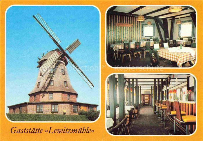 Banzkow Parchim Mecklenburg-Vorpommern Gaststaette Lewitzmuehle Bauernstube