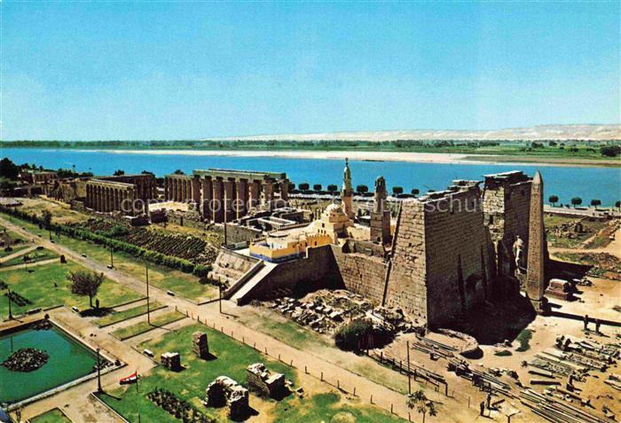 LUXOR Louqsor Louksor Egypt Tempel Kirche Moschee Antike Staetten