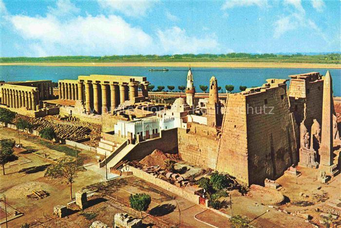 LUXOR Louqsor Louksor Egypt Amun Temple Antike Staetten