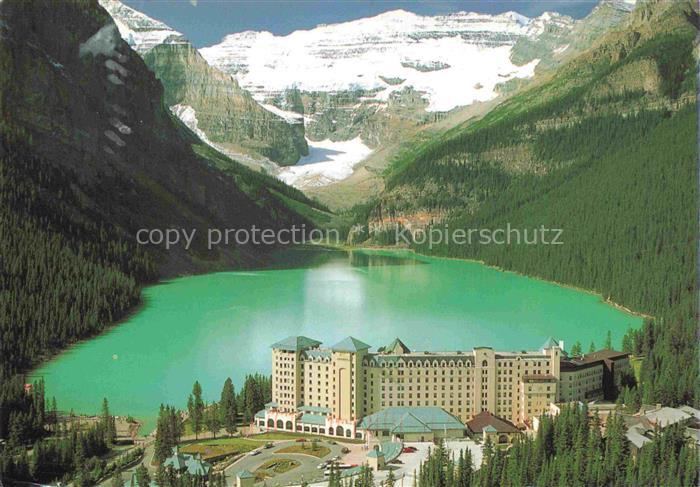 Lake Louise Banff Nationalpark Alberta Canada Chateau Lake Louise Mount Victoria