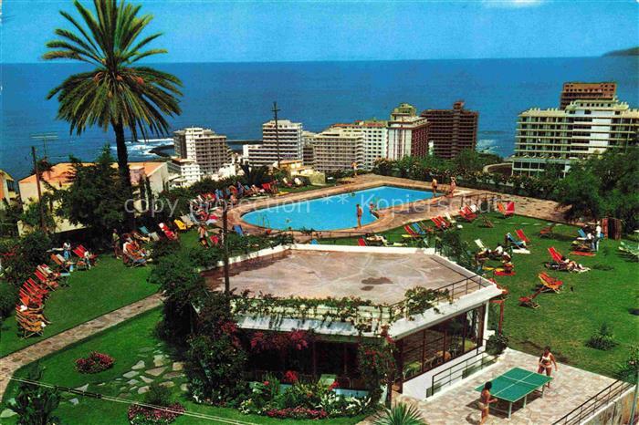 Puerto-de-la-Cruz Tenerife ES Hotel Miramar Swimming Pool Parque Taoro
