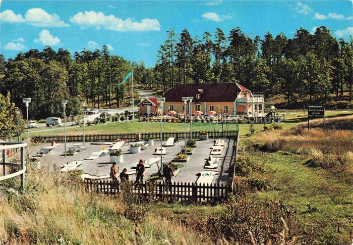 STOCKHOLM  Sweden Brostugan Karson Gaststaette Minigolf