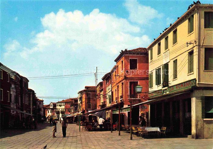 Burano VENEZIA Venedig Venice Venise IT Piazza Galuppi