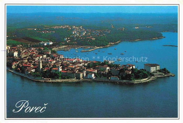 Porec Croatia Fliegeraufnahme