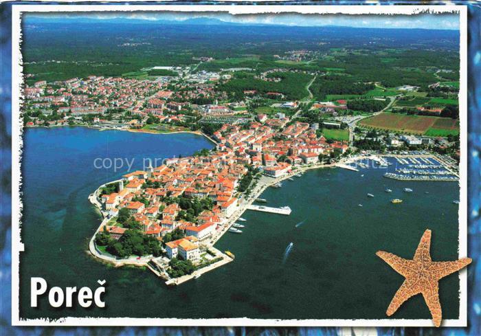 Porec Croatia Fliegeraufnahme