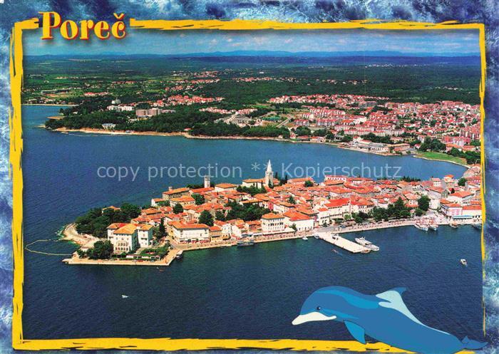Porec Croatia Fliegeraufnahme