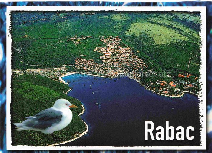 Rabac Labin Albona Croatia Fliegeraufnahme Moewe