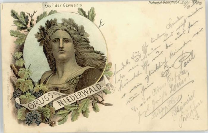 Ruedesheim Rhein Stempelabschalg] Niederwald