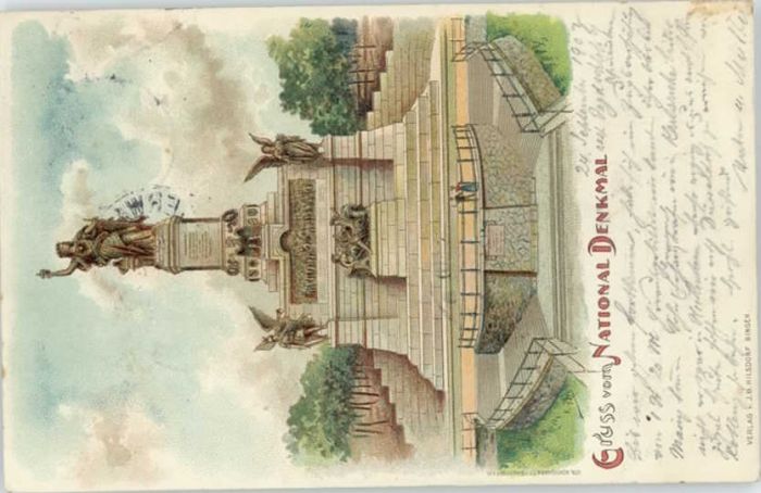 Ruedesheim Rhein ational Denkmal