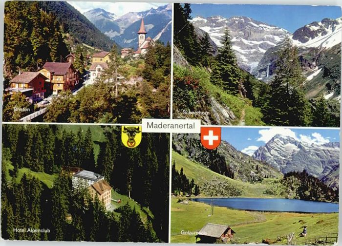 Bristen Hotel Alpenclub Golzernsee