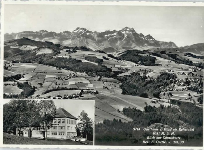 Rehetobel Gasthaus Gupf