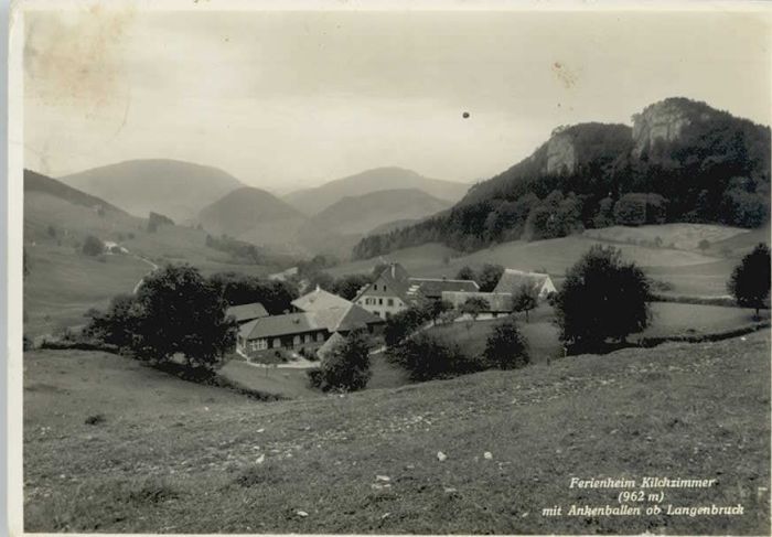 Langenbruck Ferienheim Kilchzimmer