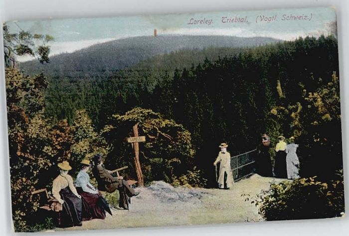 Poehl Vogtland ocketa [Stempelabschlag] Loreley Triebtal