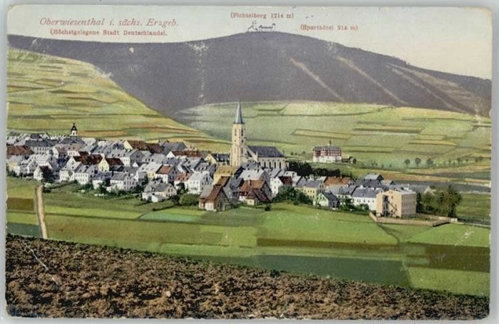 Oberwiesenthal Erzgebirge