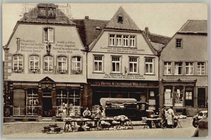 St Wendel Haeuser mit Bekenntnisspruechen x