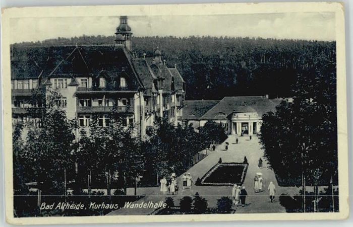Bad Altheide Altheide Kurhaus Wandelhalle