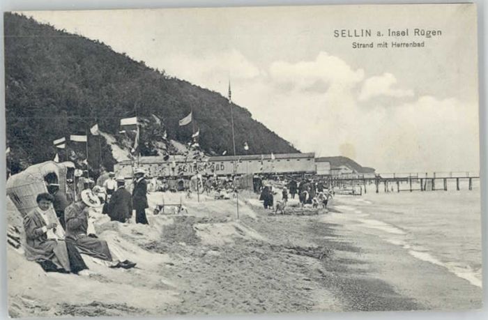 Sellin Ostseebad Strand Herrenbad