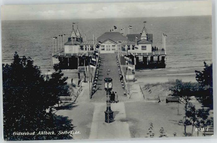 Ahlbeck Ostseebad Seebruecke