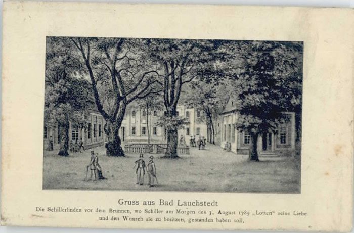 Bad Lauchstaedt ad Lauchstedt Schillerlinden