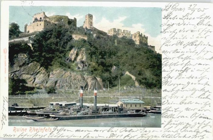 Burg Rheinfels Dampfer