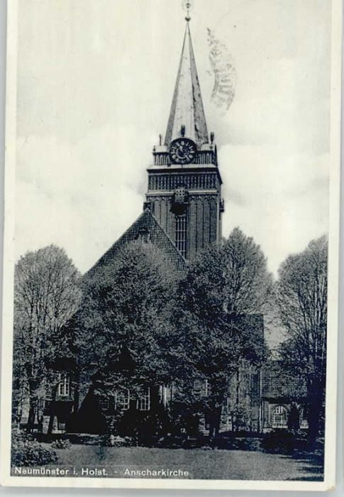 Neumuenster Schleswig-Holstein Neumuenster Holstein Anscharkirche