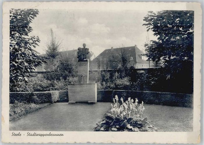 Steele Kray Stadtwappenbrunnen